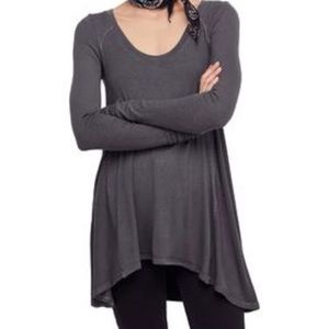 Free People long sleeve tunic top